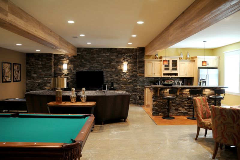 Basement Entertainment Area