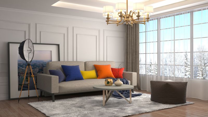 Living Room Renovation in Conroe, TX